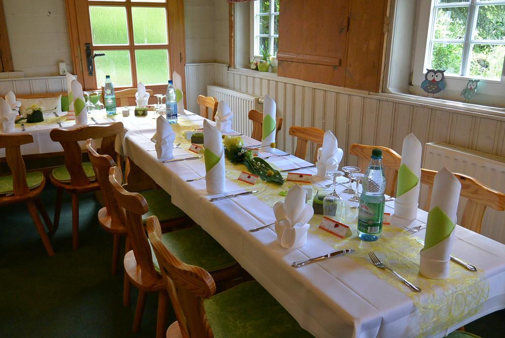 Pension Immergrün Kurort Jonsdorf Exterior foto